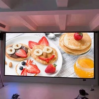Pantalla LED Interior a Todo Color, Panel de Video Wall LED HD P2.5 320*160mm, Panel de Pantalla LED para Centro Comercial