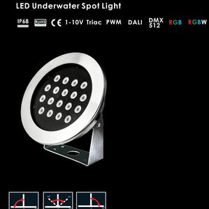 Lampe Led de <span class=keywords><strong>piscine</strong></span> imperméable conforme à la norme ip68, <span class=keywords><strong>spot</strong></span> lumineux submergé, rvb, idéal sous-marine, <span class=keywords><strong>12V</strong></span>, 18w - Product Image 6
