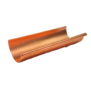 Produits populaires : améliorez votre toit avec des gouttières en cuivre, garantissant un drainage efficace et une protection optimale pour votre toiture en cuivre pendant la saison des pluies. - Product Image 1