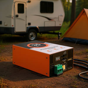 Convertidor de Energía Inteligente para RV de 35 Amperios, 110V CA a 12V CC, Cargador de Batería para Remolques y Campers - Product Image 2