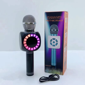 Singing Machine Wireless Karaoke <strong>Microphone</strong> for Kids &amp; Adults Portable Handheld <strong>Bluetooth</strong> <strong>Microphone</strong> with Speaker - Product Image 2