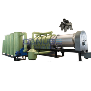 Planta de Pirólisis de Alta Pureza para la Producción de Carbón Vegetal, Máquina de Carbonización de Astillas de Madera - Product Image 1