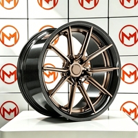 Jantes de voiture pour passagers Maxtera en fibre de carbone forgée sur mesure, style Vorsteiner VMP-201, pour McLaren, Ferrari, Audi R8, BMW M8, jantes en alliage