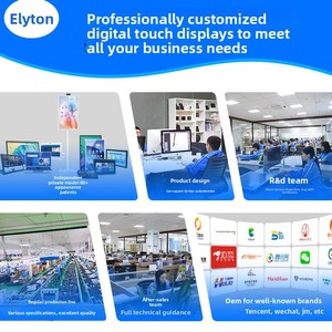 จอ LCD ความละเอียดสูงสีขาวแบบสองหน้าจอขนาด 101 นิ้ว สำหรับตั้งโต๊ะ/เคาน์เตอร์ ใช้สำหรับสั่งอาหารในงานจัดเลี้ยง งานราชการ ระบบสัมผัสแบบออลอินวัน - Product Image 4