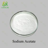 Acétate de sodium E262 de qualité alimentaire, stabilisateur de pH, agent anti-spoilage pour les repas prêts à consommer et les aliments de commodité