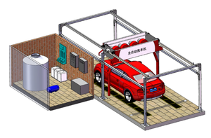 CL3600 Dual Arm Touchless <b>Car</b> Wash <b>Machine</b> High Pressure Automatic Vehicle Cleaning System with Air Drying - Product Image 2