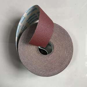 Alta durezza 65m * 115mm di ossido di alluminio smeriglio tessuto abrasivo esportazione per legno e metallo lucidatura per smerigliatrici - Product Image 1