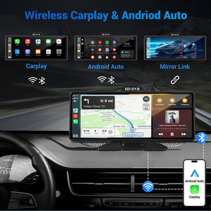 Diboev 10.26-inch Android 13 2 DIN Car Stereo đài phát thanh <span class=keywords><strong>Dash</strong></span> Cam với màn hình cảm ứng không dây Carplay GPS Wifi BT 1-năm bảo hành - Product Image 5