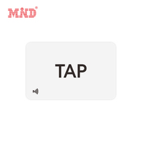 Impression personnalisée 13.56Mhz PVC MIFARE Plus EV1 Puce RFID Carte NFC