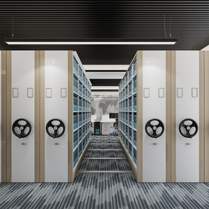 Mobile Office Shelving <strong>File</strong> Storage Cabinet Compactor <strong>System</strong> - Product Image 5