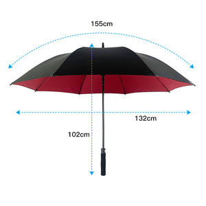 Paraguas de Golf de Doble Capa Extra Grande, de Marca Reconocida, Resistente, Largo, Automático, a Prueba de Viento, con Logotipo Personalizado - Product Image 6