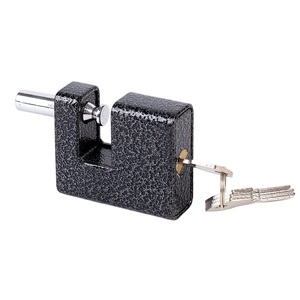 Candado Rectangular de Hierro de Alta Calidad, Impermeable, con Recubrimiento de Acero Blindado, Diseño de Media Caja, Multiusos, para Seguridad en Exteriores - Product Image 3