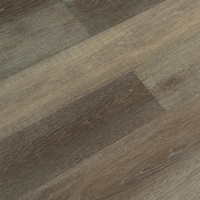Revêtement de sol moderne en vinyle SPC Fire-rating Wear Layer Interlocking Click Planches d'installation antidérapantes pour villa/immeubles de bureaux