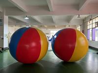 Ballon de plage gonflable en PVC personnalisé par le fabricant, équipement de jeu extérieur pour team building, HUAAO HA-stq, imprimé par transfert thermique, unisexe