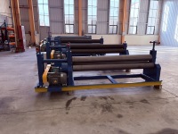 Machine à rouler les tôles hydraulique W11 à 3 rouleaux pour tôles en acier au carbone de 4 à 12 mm, garantie de 2 ans