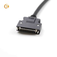 Câble AWM 2464 26 28 AWG D SUB DB 44 broches mâle vers connecteur D-sub, assemblage de câbles personnalisé