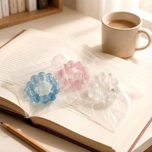 <span class=keywords><strong>Pulsera</strong></span> Sensorial de TPR Suave y Duradera con Cuentas, Juguete Antiestrés de Rebote Rápido para Adolescentes y Adultos, Alivio Diario del Estrés - Product Image 2