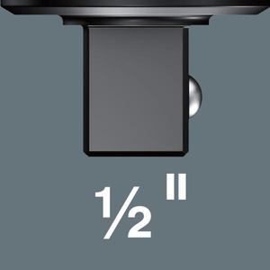 WERA - 05078345001 14x18 Inserto de accionamiento cuadrado 1/2 '' - EAN 4013288024183 LLAVES DE TORQUE BITS - Product Image 3