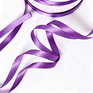 Wholesale Purple Color 30mm Double Side Smooth Satin Ribbon for Gift <b>Box</b> & Craft DIY Making - Product Image 4