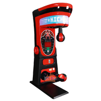 Machines de boxe pour tester la force de frappe dans les centres commerciaux, jeu de boxe d'arcade
