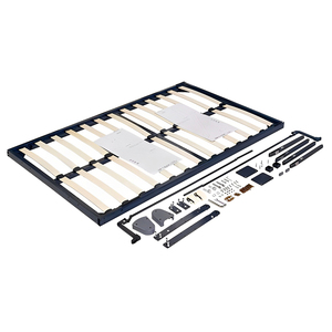 Muebles de Dormitorio, Estilo Moderno, <span class=keywords><strong>Cama</strong></span> Plegable Funcional con <span class=keywords><strong>Escritorio</strong></span>, Estructura de Metal <span class=keywords><strong>y</strong></span> Madera, <span class=keywords><strong>Cama</strong></span> Murphy Montada en la Pared - Product Image 4