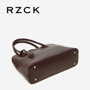 RZCK 2026 Nuova Borsa a Mano in Vera Pelle per Donna, Borsa a Tracolla Vintage in Pelle Conciata al Vegetale, Grande Capacità - Product Image 5