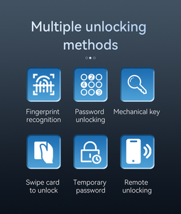 אינטרקום וידאו אבטחה גבוהה עם נעילת דלת חכמה של טויה עם זיהוי טביעת אצבע, סיסמה וכרטיס, עם בקרת ענן ואפליקציה לדלתות עץ ולמלונות - Product Image 6