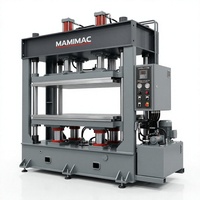 Presse hydraulique à quatre colonnes et deux poutres MAMIMAC avec système servo, pompe, PLC et composants d'engrenage