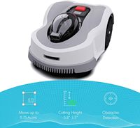 Tondeuse à gazon sans fil périmétrique Recharge électrique à haute efficacité sans fil 6000 m² Tondeuse robotique intelligente pour jardin et cour