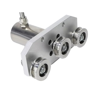 Células de carga del sensor de tensión de tres poleas Capacidad de 2-100KG para hilo Alambre metálico Cuerda de acero Aleación de acero - Product Image 3