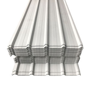 Tôle de toiture galvanisée corruguée à chaud, zéro paillettes régulières, revêtement en zinc blanc, 0,12-0,6 mm - Product Image 5