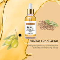 Huile essentielle de lifting des hanches pour les femmes, huile essentielle de massage raffermissant pour les hanches, lifting des hanches et pêche, vente en gros