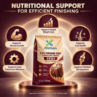 Additifs Alimentaires 2,5% Prémélange Composé en Poudre pour Aliments Bétailiers de Qualité avec Minéraux et Oligo-éléments Favorise la Nutrition YF01 Jinmao