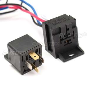 Interrupteur à bascule pour voiture de course LED 12V avec panneau 4 LED bleues et 4 LED rouges - Product Image 5