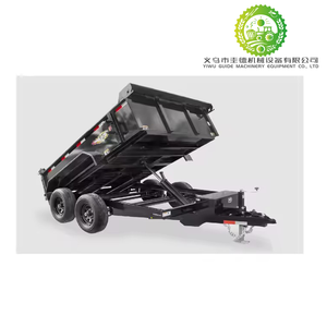 2-Wheel <b>Walking</b> Tractor Trailer for Farm Use with New Tire Components Agricultural Trailer - Product Image 4