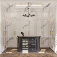 Dressing moderne sur mesure - Armoire de rangement modulaire ajustable pour chambre et hôtel - Écologique - Vente directe usine
