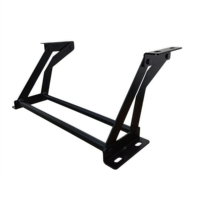 Mécanisme de levage et charnières réglables en hauteur pour canapé-lit pliant RV, angle d'ouverture 180°, fixation murale, pour mobilier moderne en acier