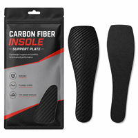 Semelles intérieures en fibre de carbone pour hommes et femmes, semelles rigides pour le turf toe, le hallux rigidus, le Morton's toe et le soutien du pied