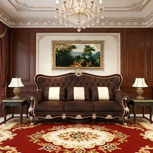 Alfombra Wilton Tejida para Uso Doméstico, Venta al por Mayor de Fábrica, Estilo Nórdico Minimalista, Jacquard, Impermeable, Antimanchas, Hecha a Máquina - Product Image 1