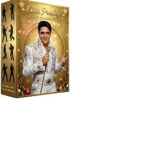 Calendrier de l'Avent Elvis Presley-Boîte aveugle Décoration de sapin de Noël Ornements en plastique 12 + y - Product Image 5