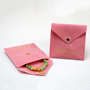 Bolsa de terciopelo para reloj con logo personalizado Luda, embalaje de gamuza para joyería, bolsa para joyas - Product Image 4