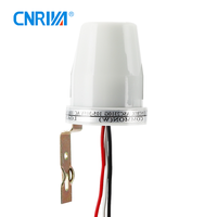 Contrôleur de lumière électronique extérieur CNRIYA avec photocontrôle jour/nuit, interrupteur AC120-277V 10A IP54/IP44, modèle ASC-2316GL, compatible LED