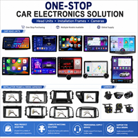 Système de navigation audio universel pour voiture Android avec écran tactile GPS intégré et prise en charge de la caméra de recul pour les cadres d'écran