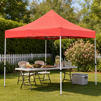 Tente à auvent facile à monter 3x3 3x6 avec structure en fer, en PVC Oxford, imperméable, protection UV, pour événements extérieurs, expositions, intérieur, toutes saisons