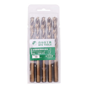 Jeu de forets hélicoïdaux en acier rapide HSS M35 au cobalt de qualité industrielle 1-13 mm, kit de forets hélicoïdaux pour métal et acier inoxydable - Product Image 6