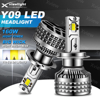 Xview Control 3 Couleur Led Phare 160W 32000LM Auto Phare Led H1 H3 H4 H7 9005 9012 Led Phare Ampoule pour H11