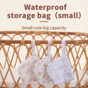New make up bag baby mini waterproof diaper bag with handle nappy bag