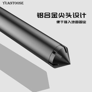 YUANTOOSE - Poteau de tente en alliage d'aluminium - 250 cm - Télescopique - Support de camping en plein air - Durabilité - Product Image 2