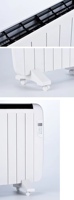 Calentador de Espacio Eléctrico Compacto de 1200W para Interiores, Popular en Europa, OEM ODM, para Uso Diario en el Hogar