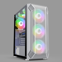SAMA Vente chaude Mid Tower ARGB Gaming Computer Case ATX MATX ITX Gaming Cabinet Usb 3.1 Atx PC case